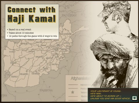 Screenshot from Connect with Haji Kamal activity